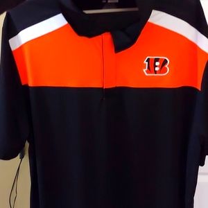 Cincinnati Bengals Polo shirt nwt
